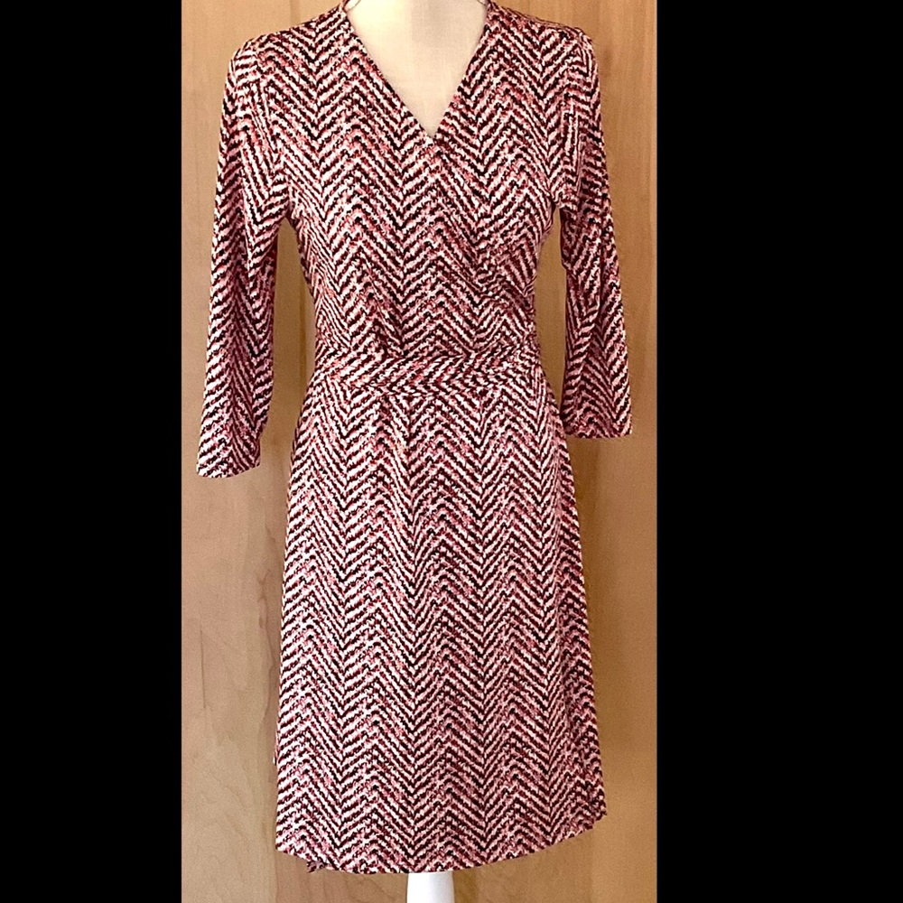 LuLaRoe Michelle Wrap Dress Striped - NWT